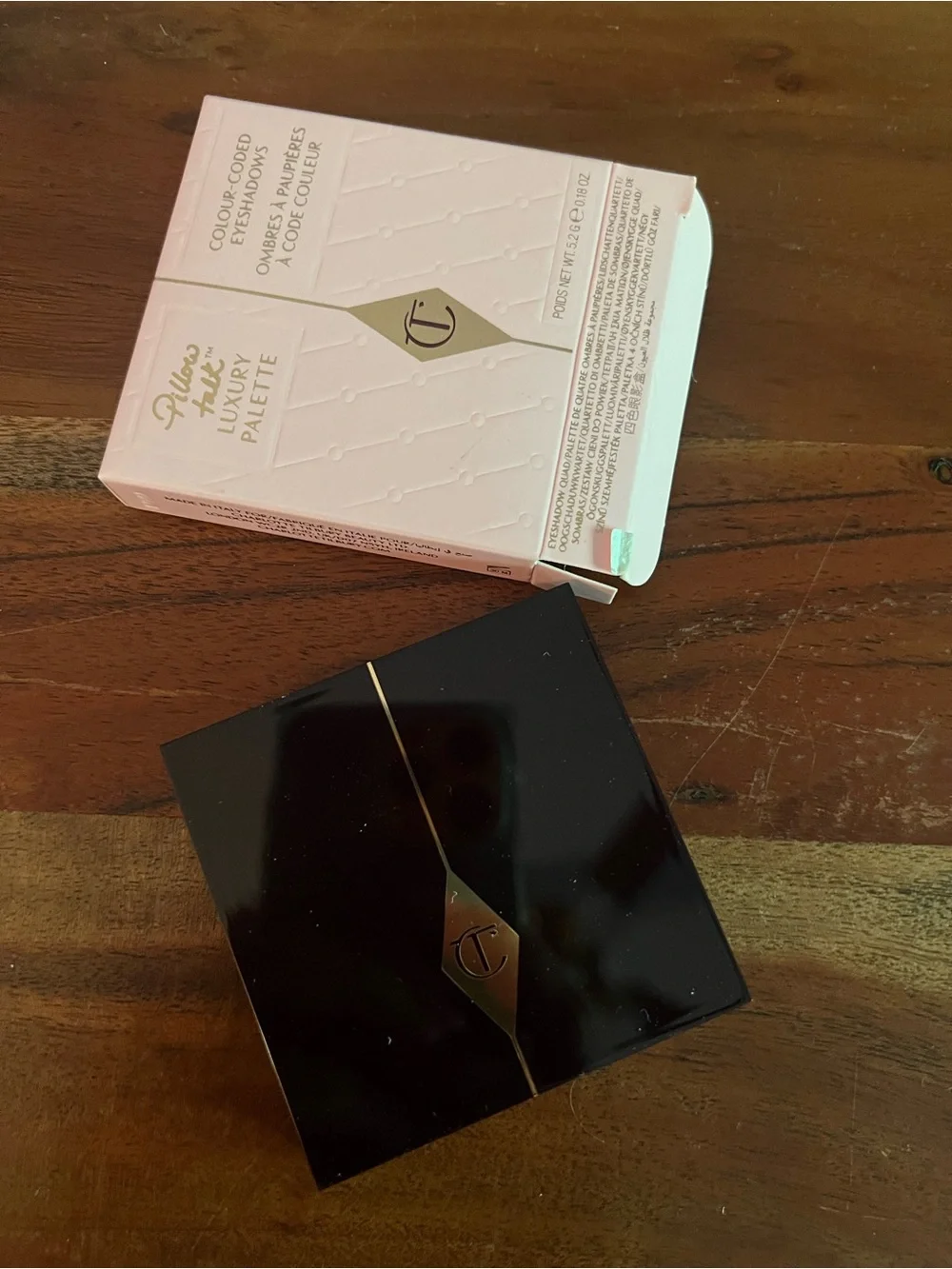Charlotte Tilbury Pink & Rose Gold Eyeshadow Quad NWT